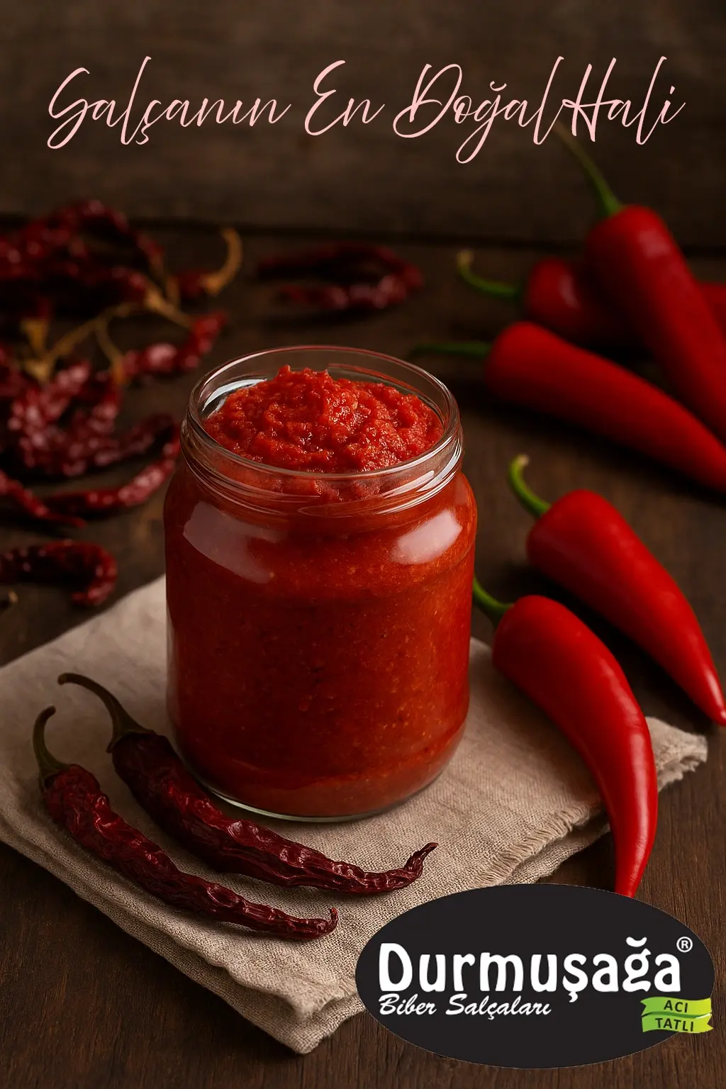 Durmuşağa Biber Salçaları Artık Türkiye’nin Her Noktasına Online Teslimatta