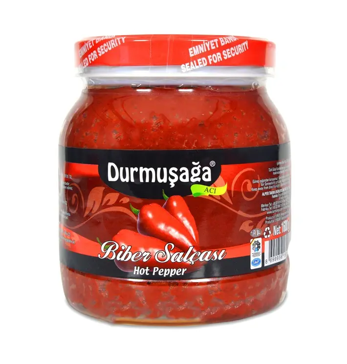 1600 gr Acı Biber Salçası (Cam Pet)