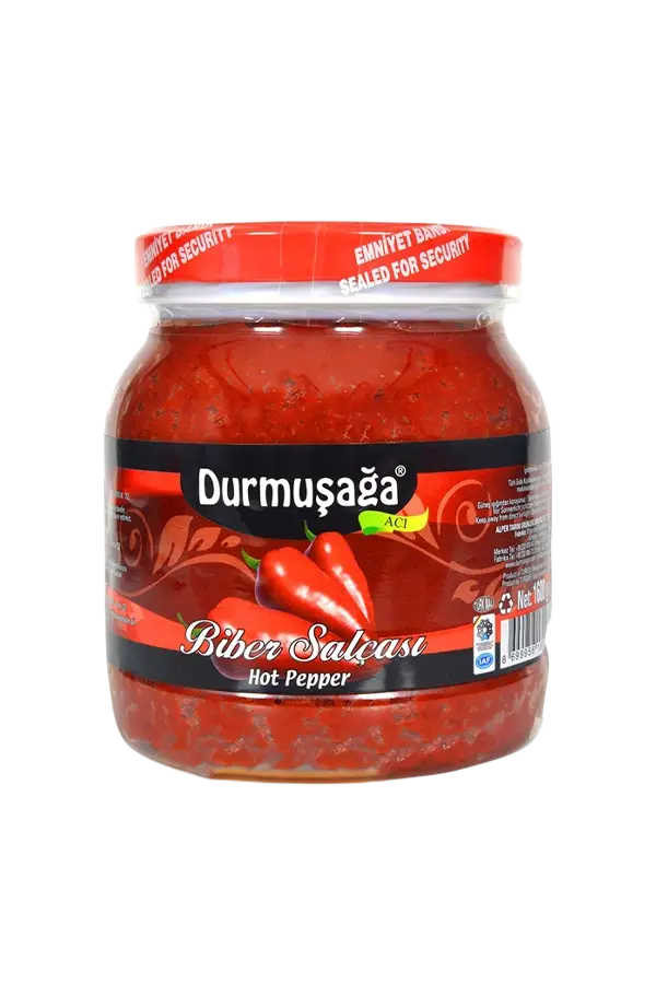 1600 gr Acı Biber Salçası (Cam Pet)