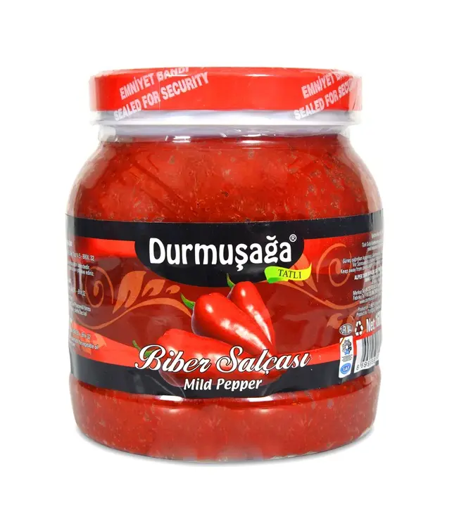 1600 gr Tatlı Biber Salçası (Cam Pet)
