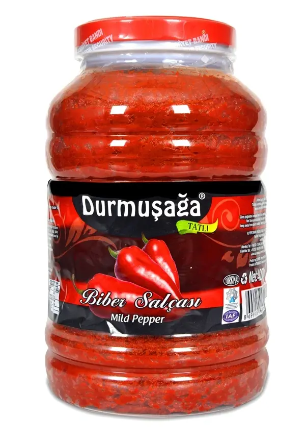 4200 gr Tatlı Biber Salçası (Cam Pet)