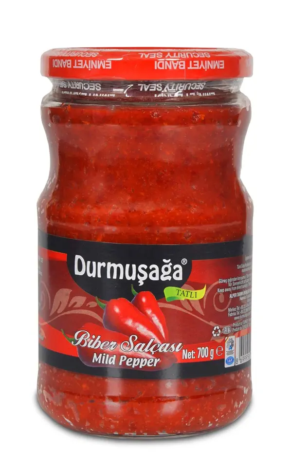700 gr Tatlı Biber Salçası (Cam Kavanoz)