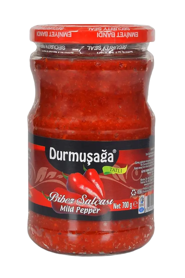 700 gr Tatlı Biber Salçası (Cam Kavanoz)